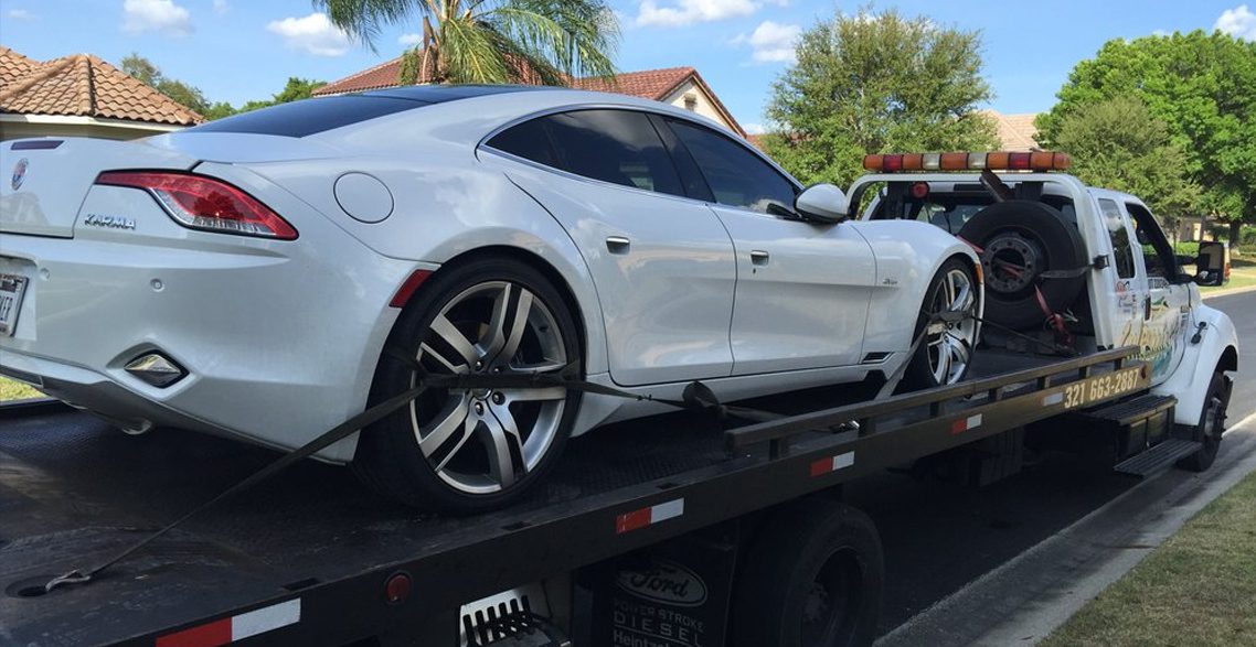 Our towing service in action in Orlando, FL